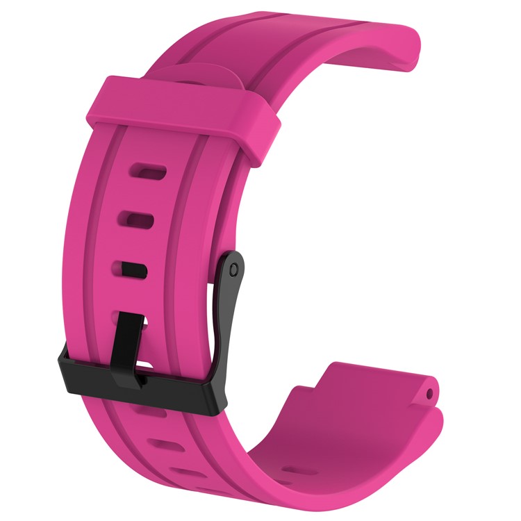 Replacement Silicone Wrist Watch Band for Garmin Forerunner 225 - Rose-2