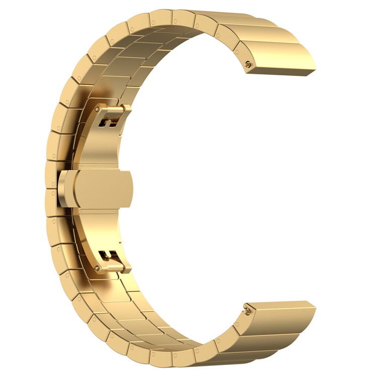 Butterfly Buckle Stainless Steel Watch Strap Replacement for Samsung Gear S2 - Gold Color-2