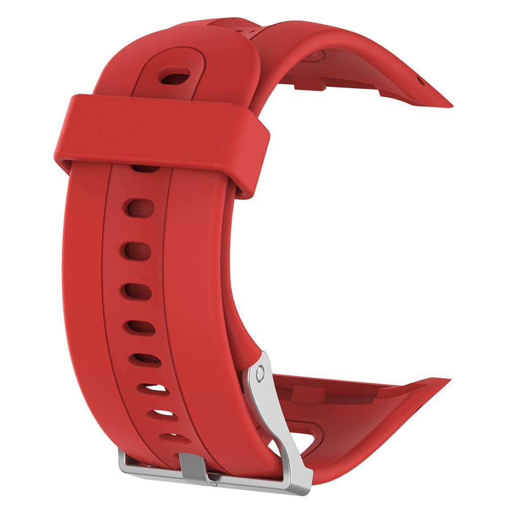 Silicone Slim Watch Band with Installation Tools for Garmin Forerunner 10 / Forerunner 20 - Red-3