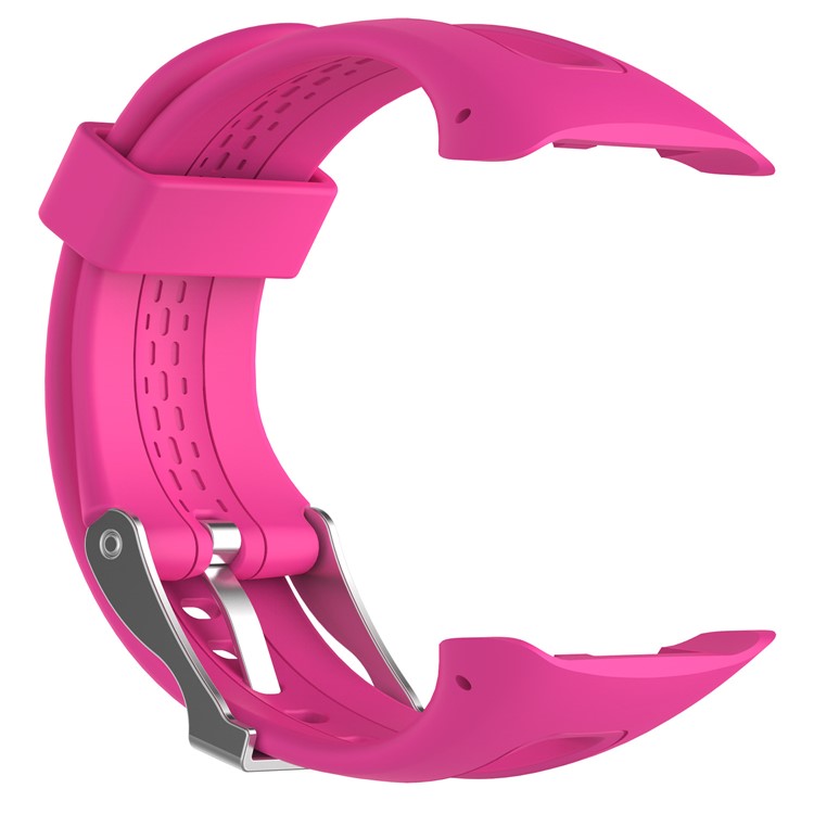 Silicone Soft Watch Strap with Installation Tools for Garmin Forerunner 10 / Forerunner 20 - Rose-3