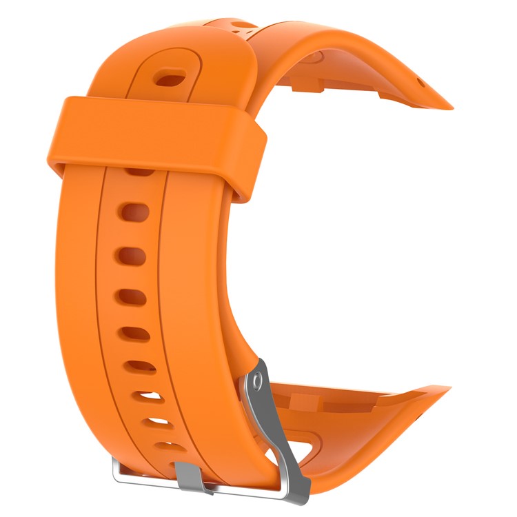 Silicone Soft Replacement Watch Band with Installation Tools for Garmin Forerunner 10 / Forerunner 20 - Orange-4