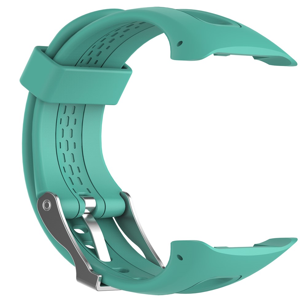 Silicone Slim Watch Strap with Installation Tools for Garmin Forerunner 10 / Forerunner 20 - Cyan-3