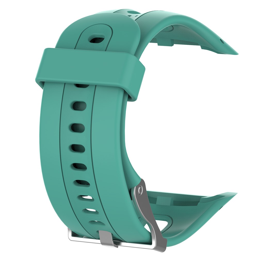 Silicone Slim Watch Strap with Installation Tools for Garmin Forerunner 10 / Forerunner 20 - Cyan-4