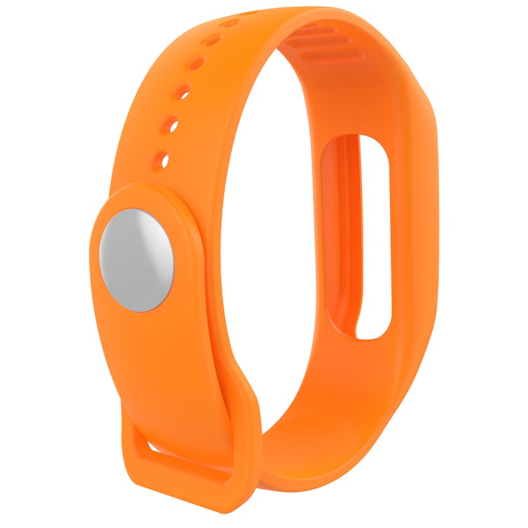 Soft Silicone Wrist Watch Band Strap for TomTom Touch - Orange-1