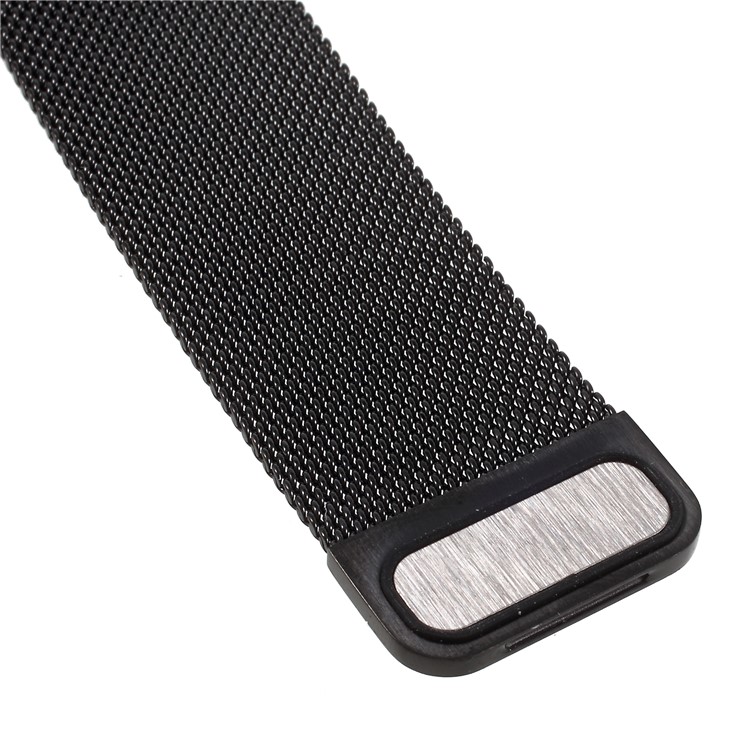 XINCUCO Magnetic Milanese Metal Wrist Watch Strap for Apple Watch Series 3/2/1 38mm - Black-5