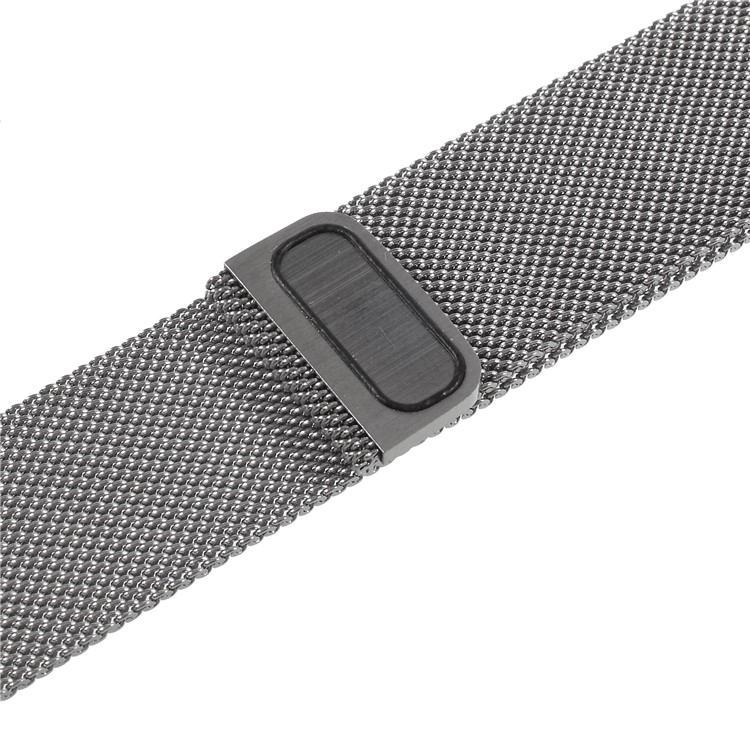 XINCUCO Magnetic Milanese Loop Metal Watch Band for Apple Watch Series 5 4 40mm / Series 3 2 1 38mm - Silver Color-5
