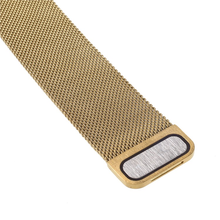 XINCUCO Magnetic Milanese Metal Watch Strap Replacement for Apple Watch Series 4 40mm / Series 3 2 1 38mm - Gold Color-3