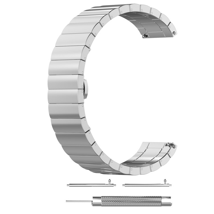 Stainless Steel Watch Band Replacement for Samsung Gear Sport - Silver Color-3