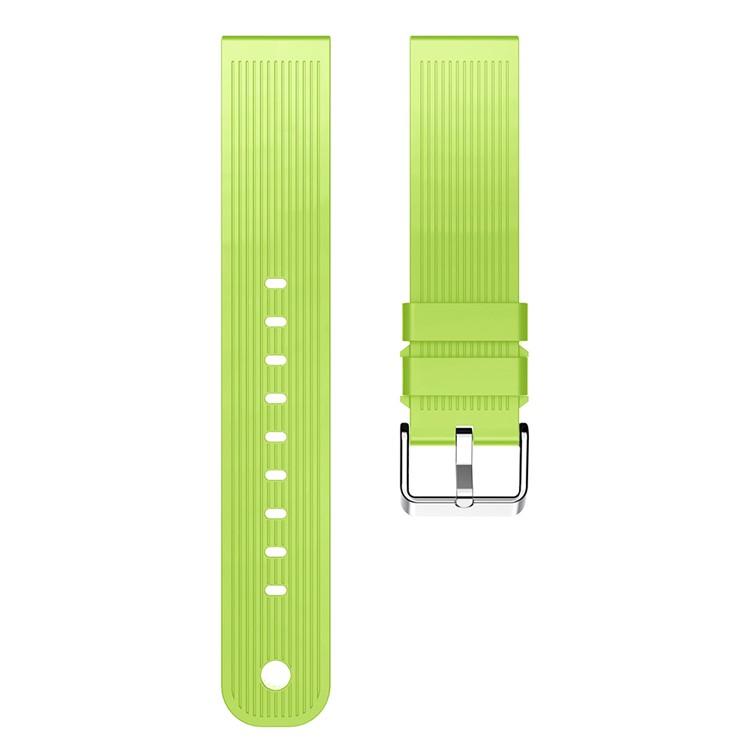 Forehead Wrinkles Texture Soft Silicone Watch Wrist Band for Samsung Galaxy Gear Sport - Green-4