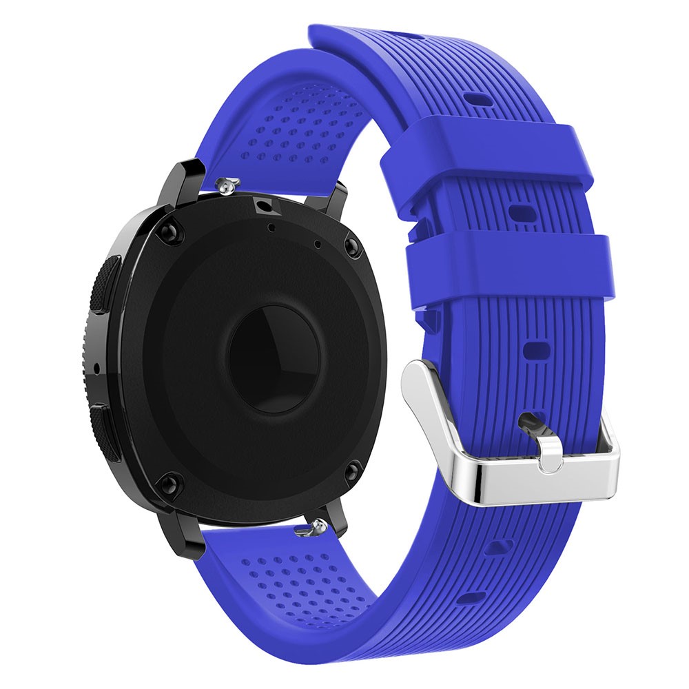 Forehead Wrinkles Texture Soft Silicone Watch Replacement Band for Samsung Galaxy Gear Sport - Purple-3