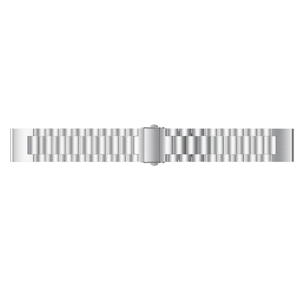 22mm Stainless Steel Watchband Bracelet Strap Replacement for Garmin Fenix5/Forerunner 935 - Silver Color-4
