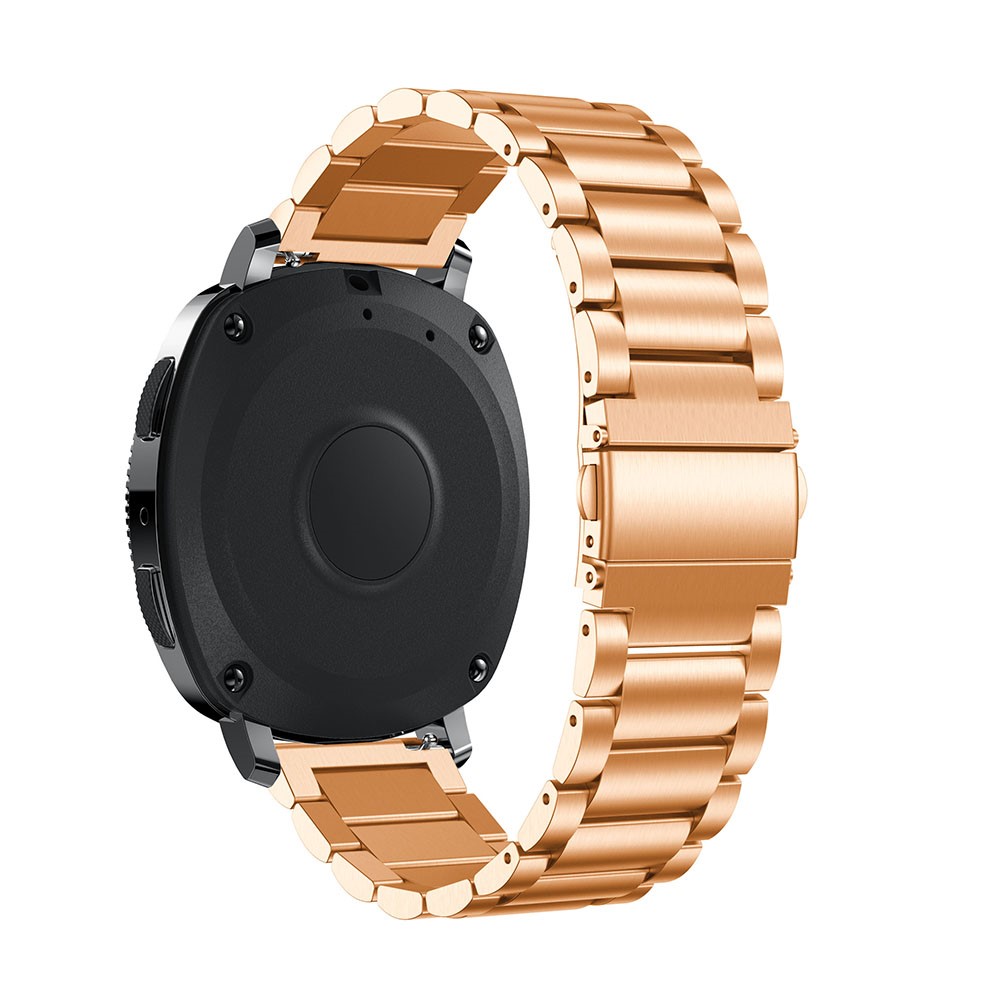 Classic Stainless Steel Solid Watch Band for Samsung Gear Sport - Rose Gold Color-2