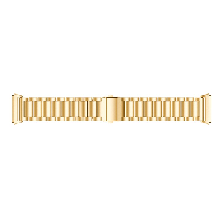 Stainless Steel Metal Link Wrist Band Replacement Strap for Fitbit Ionic - Gold Color-4
