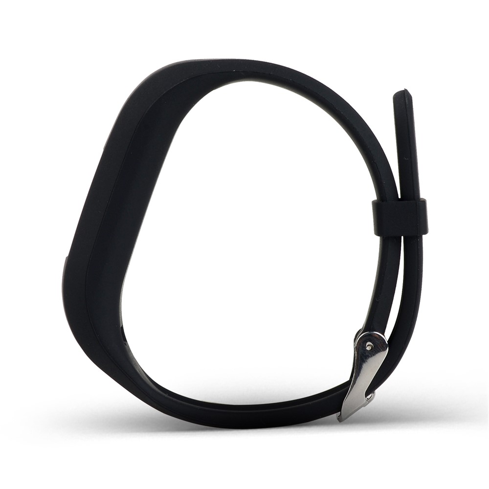 Per Garmin Vivofit 3 Cinghia di Sostituzione Regolabile Della Fascia Silicone Morbida - Nero-5