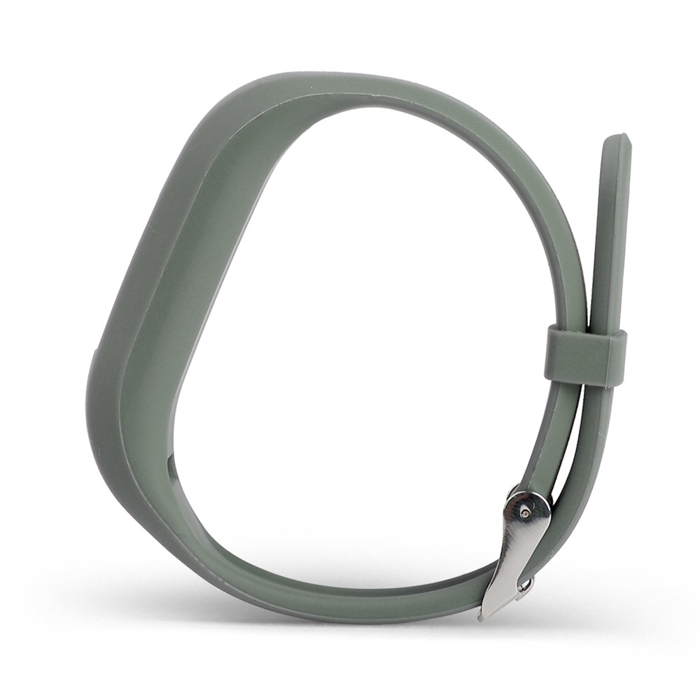 Soft Silicone Wrist Watch Strap for Garmin Vivofit 3 - Dark Grey-5
