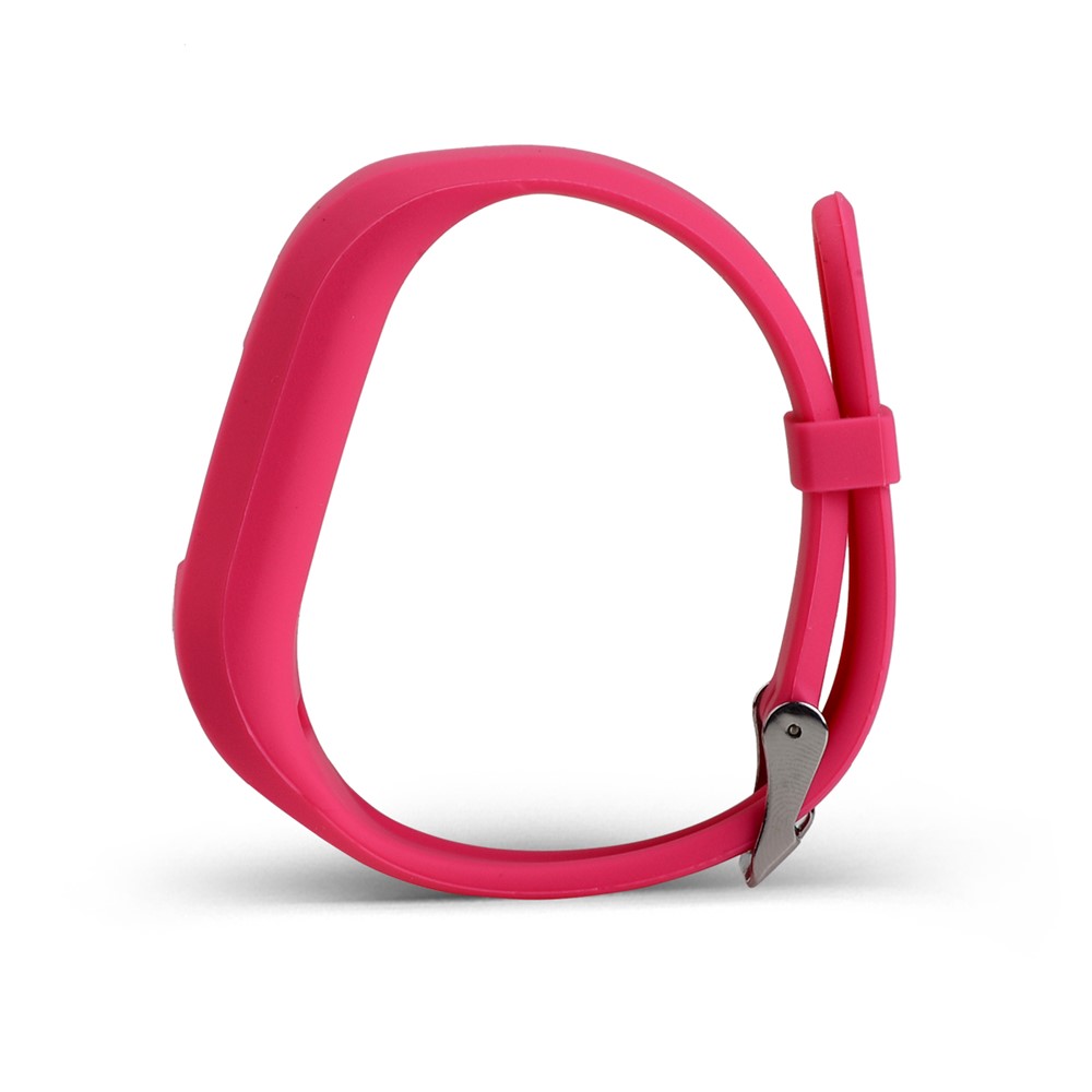 Para Garmin Vivofit 3 Soft Silicone Watch Band Correa de Reemplazo Ajustable - Rosa