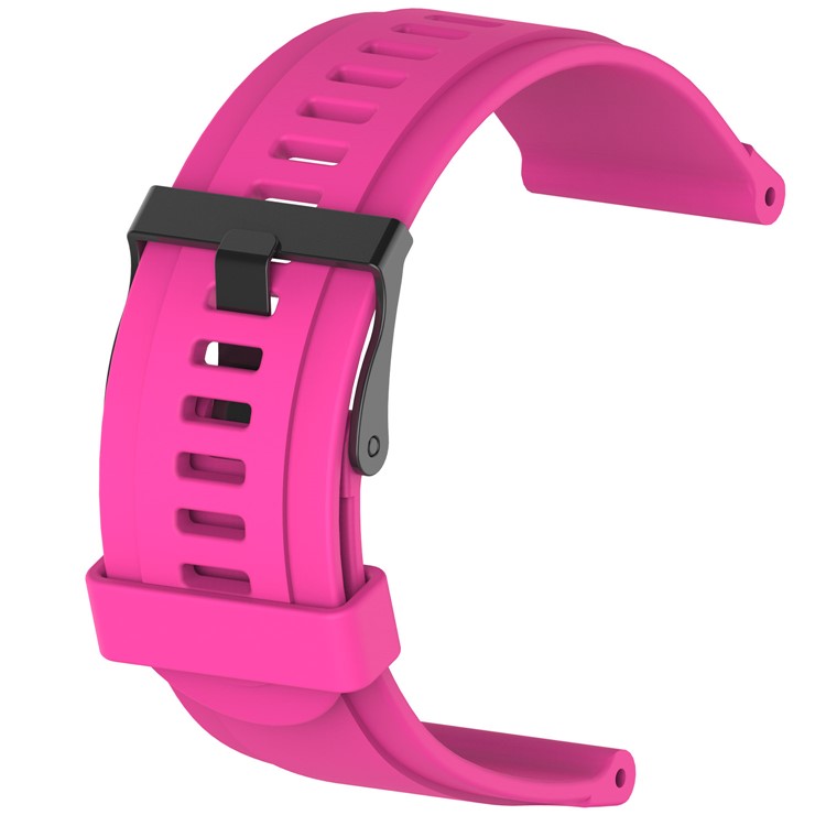 For Suunto Essential Silicone Wrist Watch Strap Replacement with Installation Tools - Rose-1