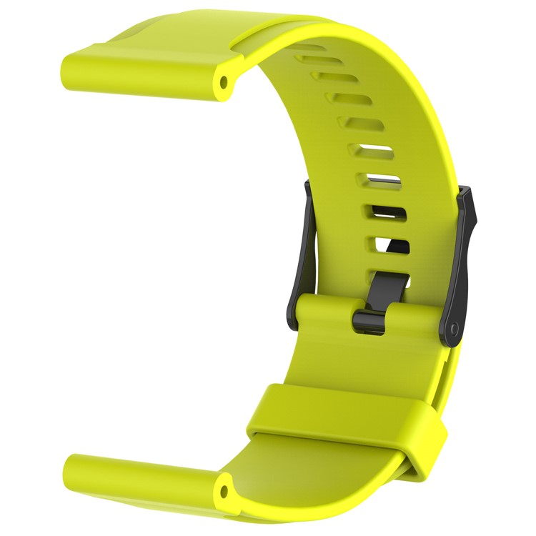 Soft Silicone Watch Band Replacement with Installation Tools for Suunto Essential - Green-2
