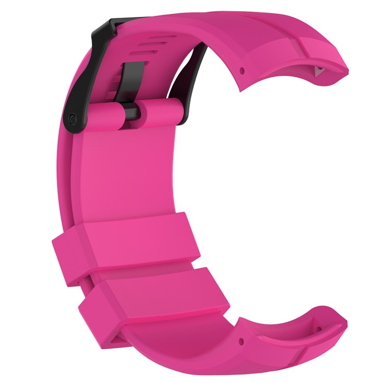 For Suunto Kailash Silicone Wrist Watch Strap Replacement with Installation Tools - Rose-3