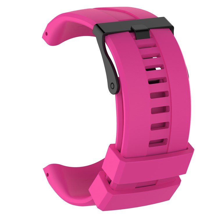 For Suunto Kailash Silicone Wrist Watch Strap Replacement with Installation Tools - Rose-4