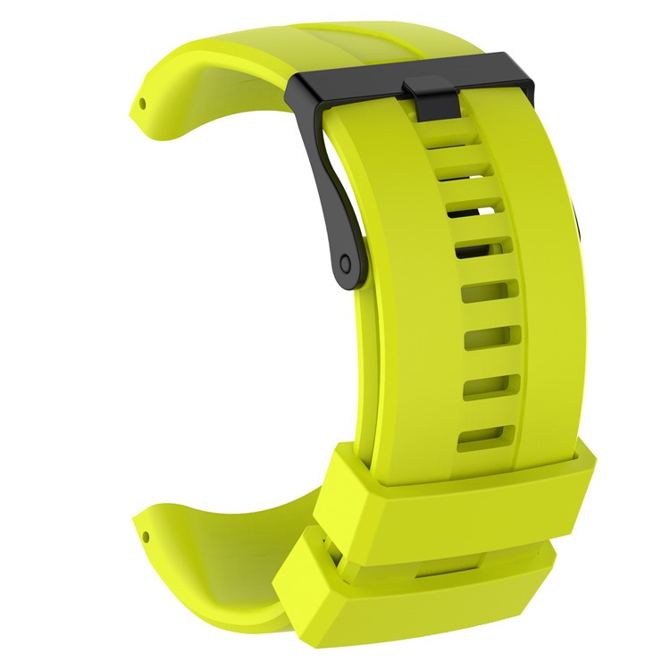 Soft Silicone Watch Band Replacement with Installation Tools for Suunto Kailash - Green-4