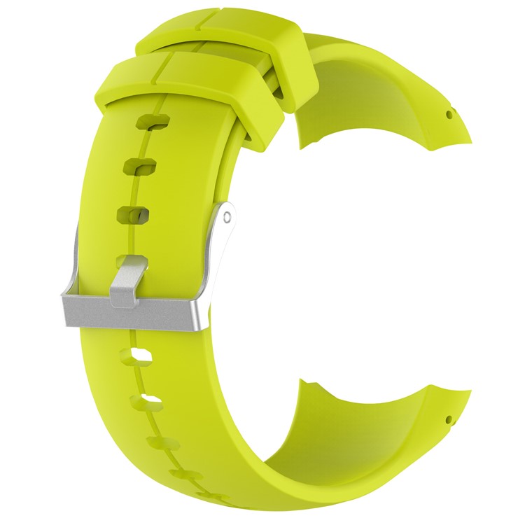 Soft Silicone Watch Sports Strap for Suunto Spartan Ultra with Spring Bars and Tool - Green-2