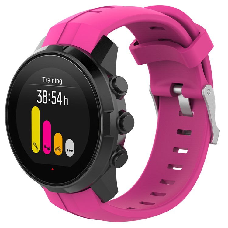 Silicone Watch Bracelet for Suunto Spartan Sport with Spring Bars and Tool - Rose-3