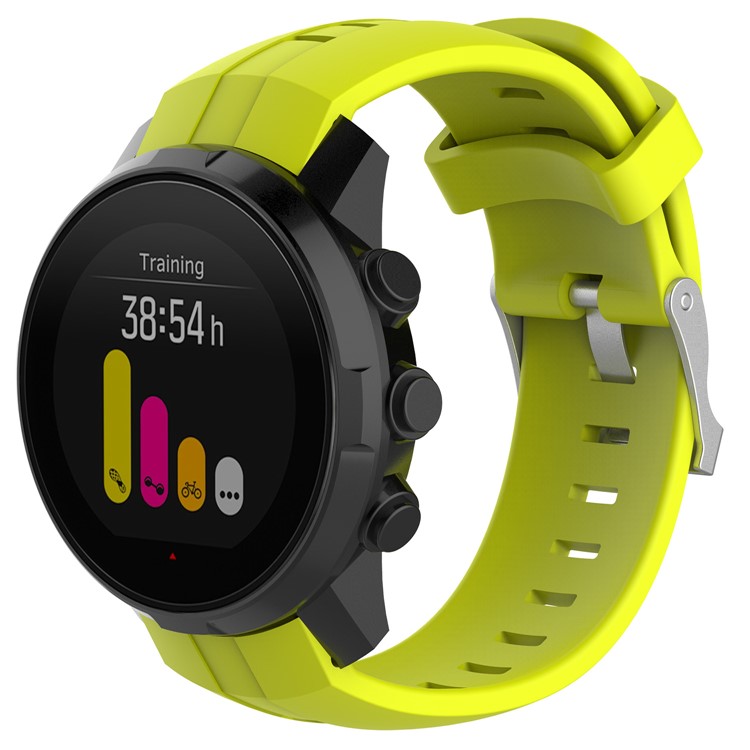 Silikonarmband Für Suunto Spartan Sport Mit Federsteg Und Werkzeug - Grün-3