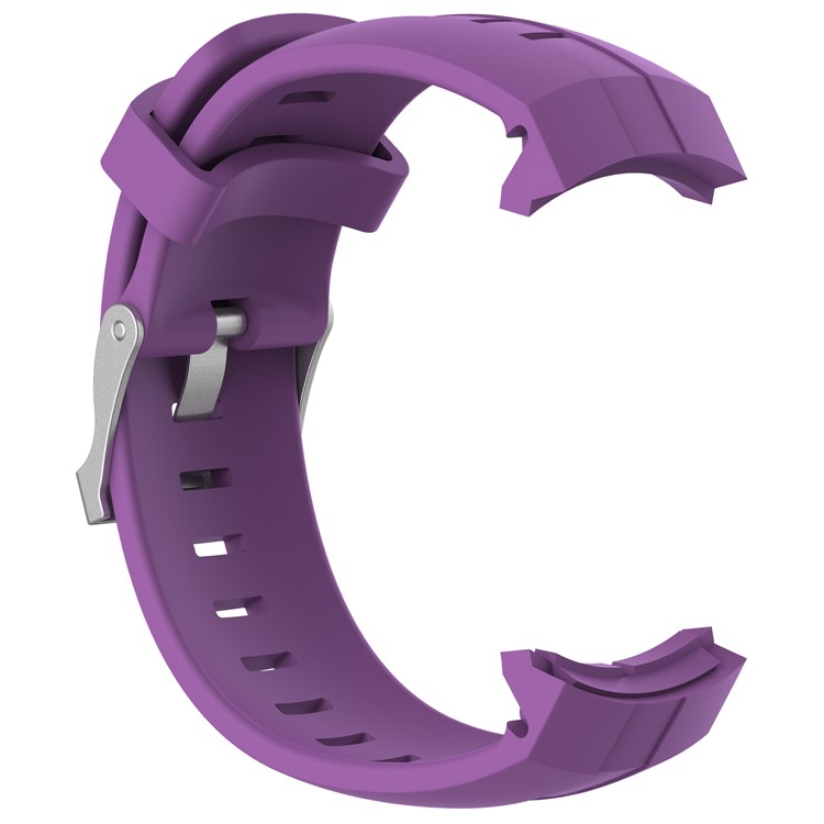 Silicone Wrist Watch Strap Band for Suunto Spartan Sport with Spring Bars and Tool - Purple-2