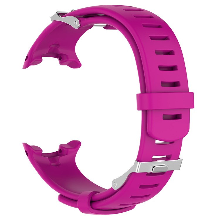 Flexible Silicone Watch Strap for Suunto D4i Novo Submersion Watch - Rose-4