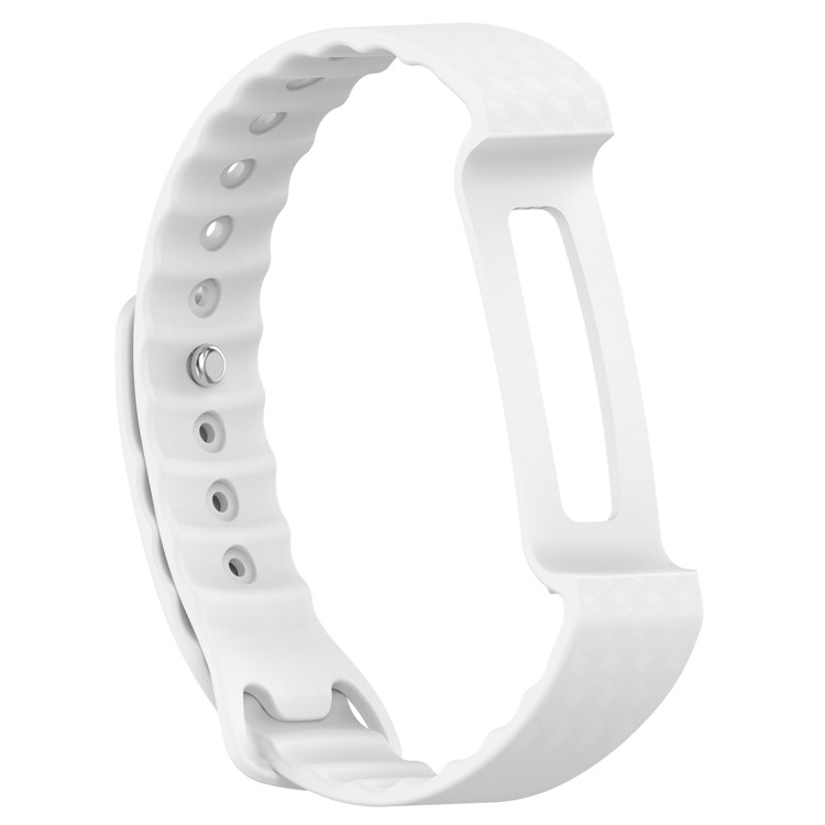 Soft Flexible Silicone Strap Wristband Replacement for Huawei Colour Band A2 - White-2