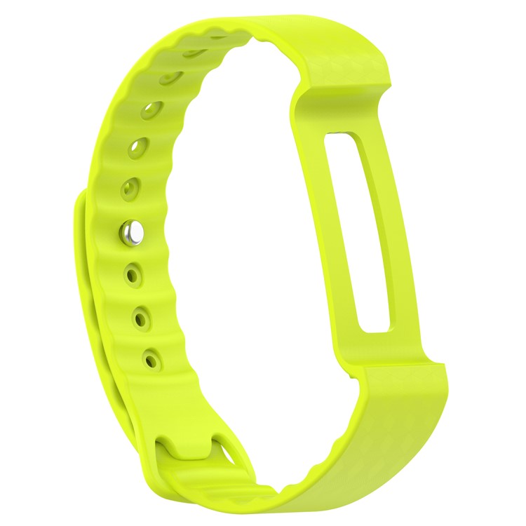 Soft Silicone Strap Wrist Band Replacement for Huawei Colour Band A2 - Green-2