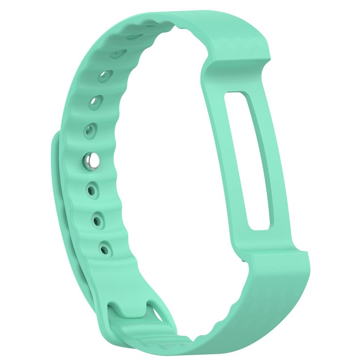 Soft Silicone Wrist Band Replacement for Huawei Colour Band A2 - Cyan-2