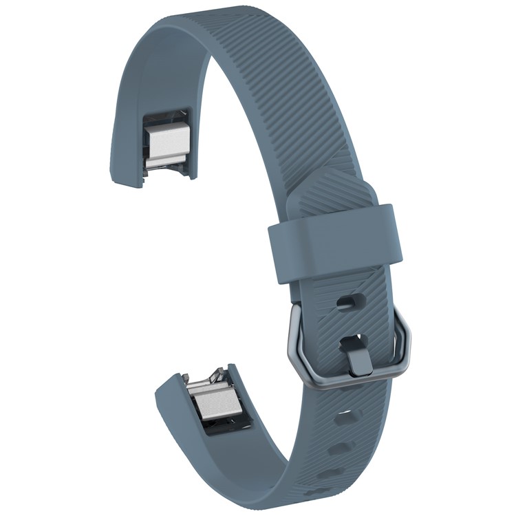 Adjustable TPU + TPE Replacement Watch Band for Fitbit Alta HR (10.5 +10 cm) - Baby Blue-1
