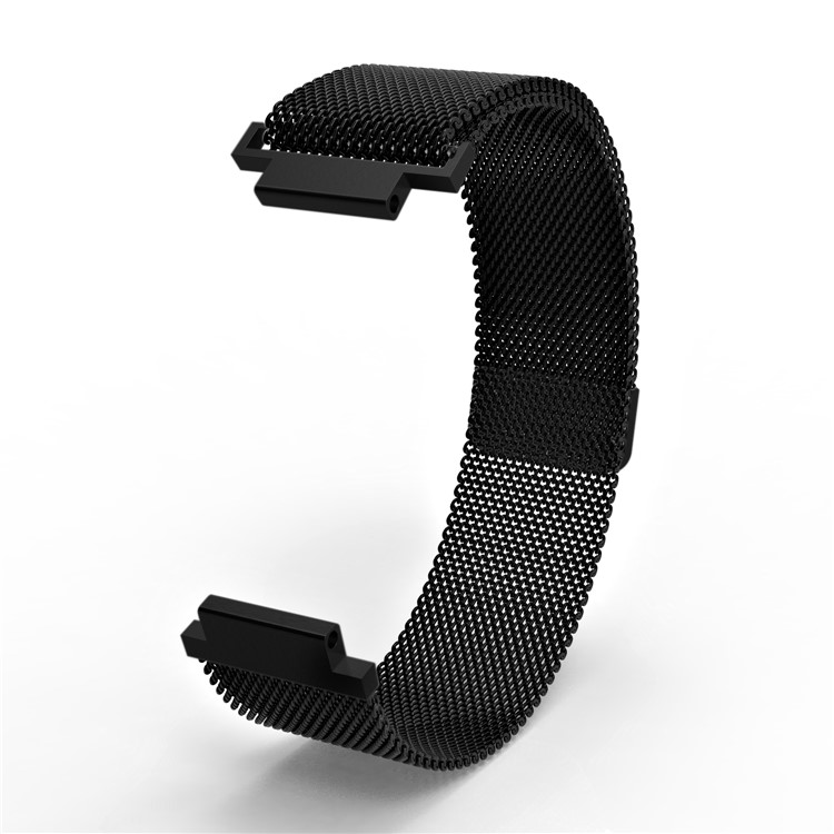 Metal Magnetic Mesh Watch Band for Garmin Vivoactive/Approach S2/Approach S4 - Black-3
