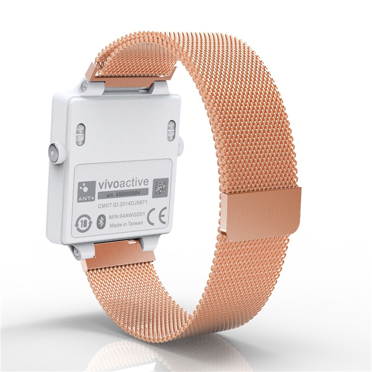 Magnetband Ersatz Für Garmin Vivoactive / Ansatz S2 / Ansatz S4 - Roségold-2