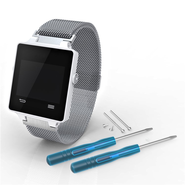 Magnetisches Uhrenarmband Ersatzteil Für Garmin Vivoactive / Ansatz S2 / Ansatz S4 - Silber--4