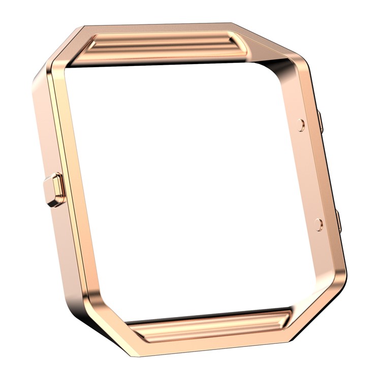 316 Stainless Steel Watch Frame Replacement for Fitbit Blaze - Rose Gold-5