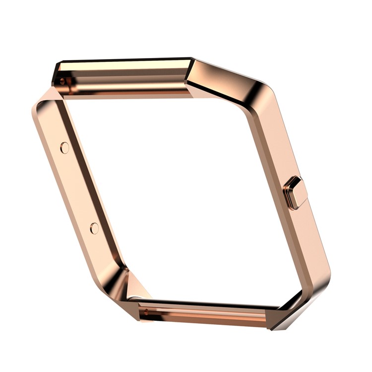 316 Stainless Steel Watch Frame Replacement for Fitbit Blaze - Rose Gold-6