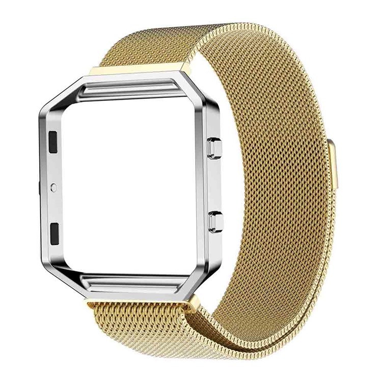316 Stainless Steel Watch Frame Case for Fitbit Blaze - Gold-8