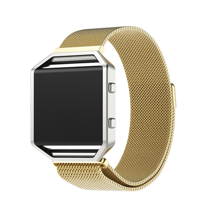 316 Stainless Steel Watch Frame Case for Fitbit Blaze - Gold-9