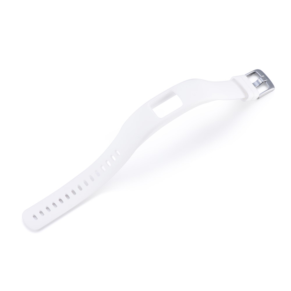 Flexible Adjustable Soft Silicone Watch Band for Garmin Vivofit 4 - Size: S / White-3