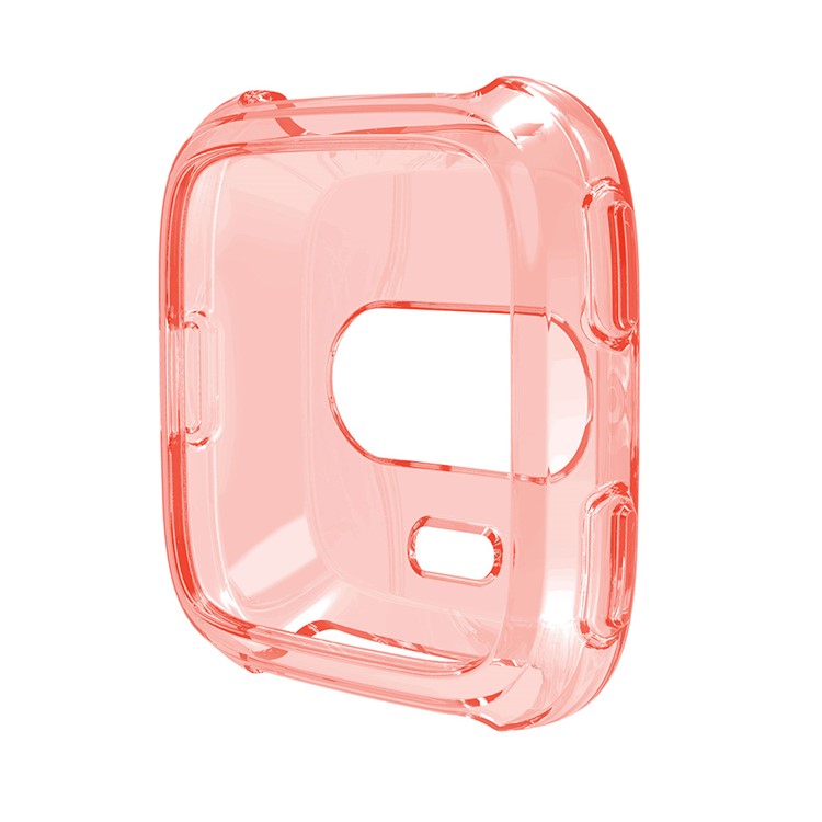 Soft Protective TPU Case Accessory for Fitbit Versa - Pink-4