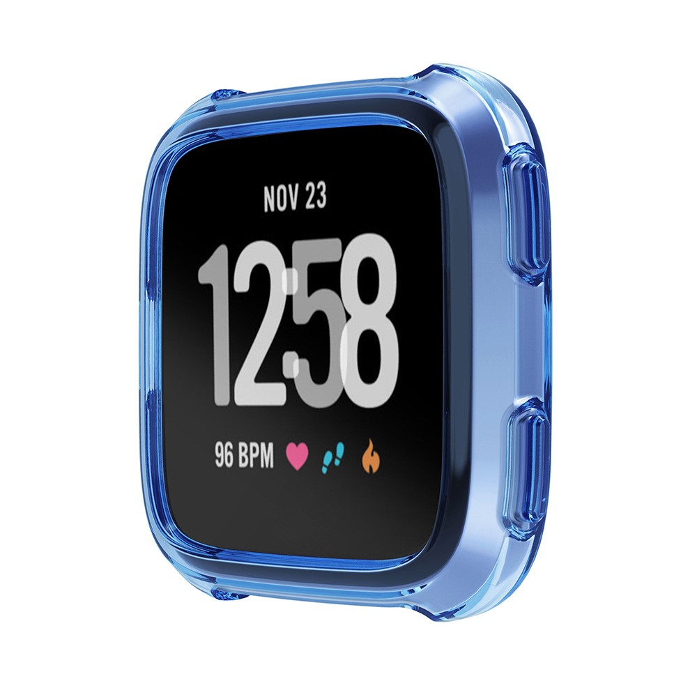 Flexible Protective TPU Housing Cover for Fitbit Versa - Blue-2