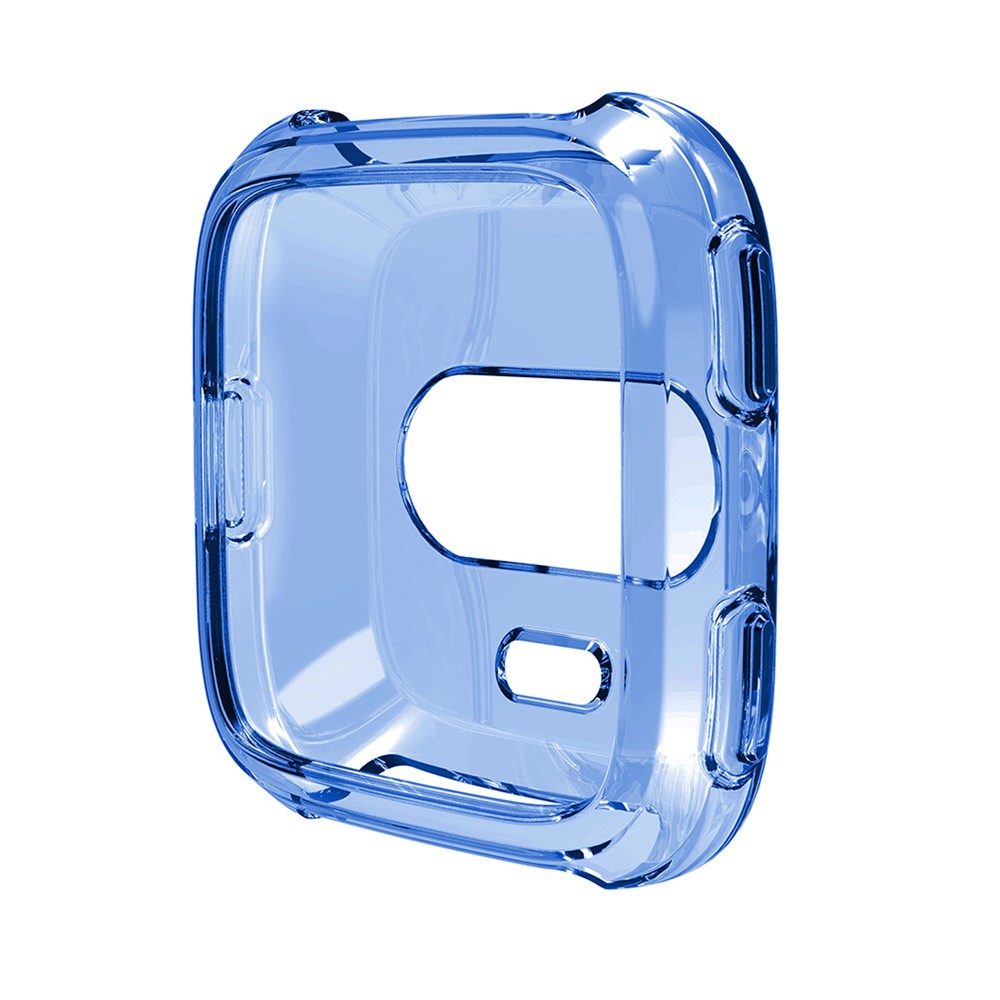 Flexible Protective TPU Housing Cover for Fitbit Versa - Blue-4