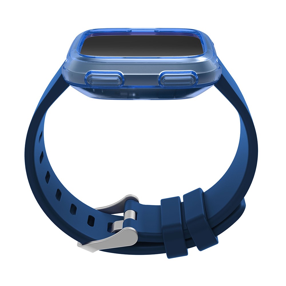 Flexible Protective TPU Housing Cover for Fitbit Versa - Blue-6
