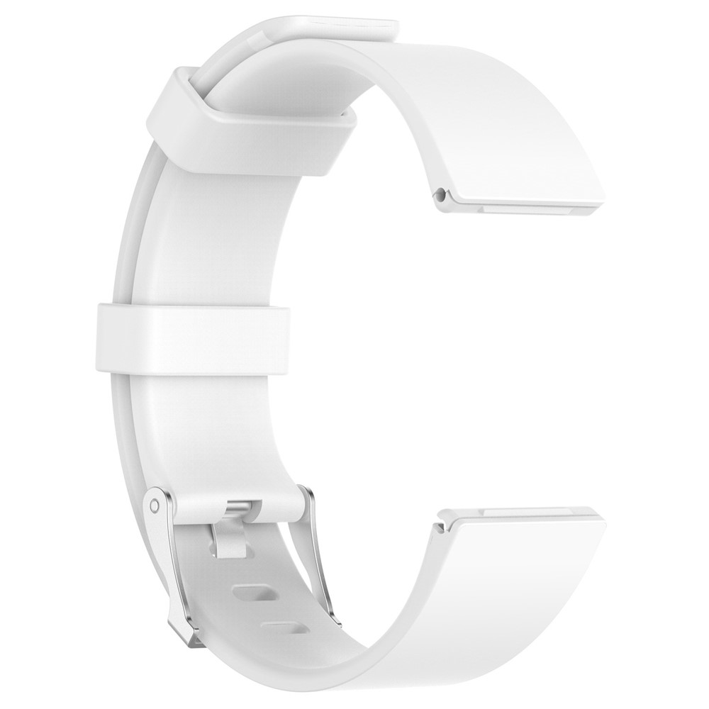 TPE Watch Strap Replacement for Fitbit Versa - Size: S / White-4