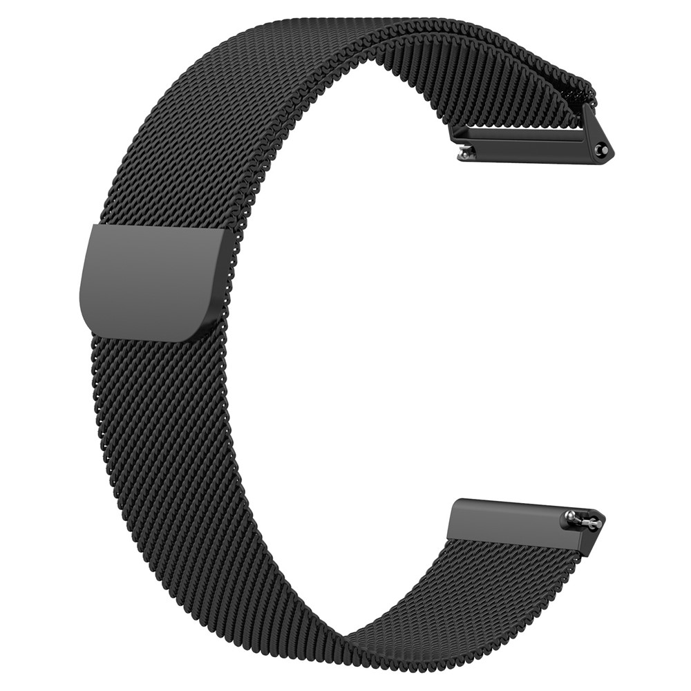 

Stainless Steel Milanese Wrist Watch Strap for Fitbit Versa - Size: S / Black, Fitbit Versa
