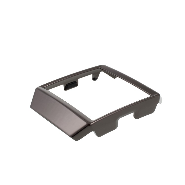 Electroplating Aluminum Alloy Watch Frame Case for Fitbit Ionic - Black-6