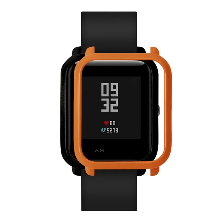 Pure Color Alloy Watch Protective Case for Huami Amazfit Smart Watch Youth Edition - Orange-1